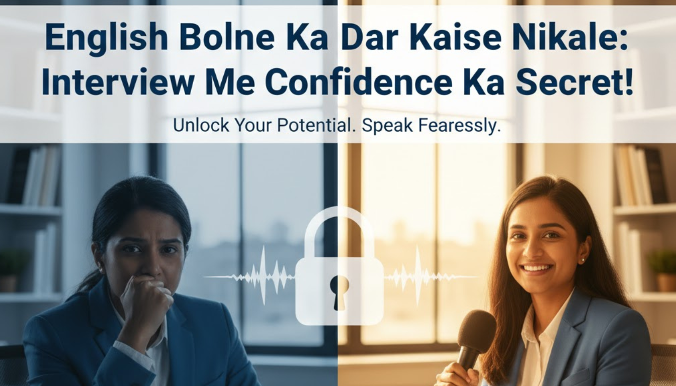 English Bolne Ka Dar Kaise Nikale: Interview Me Confidence Ka Secret!