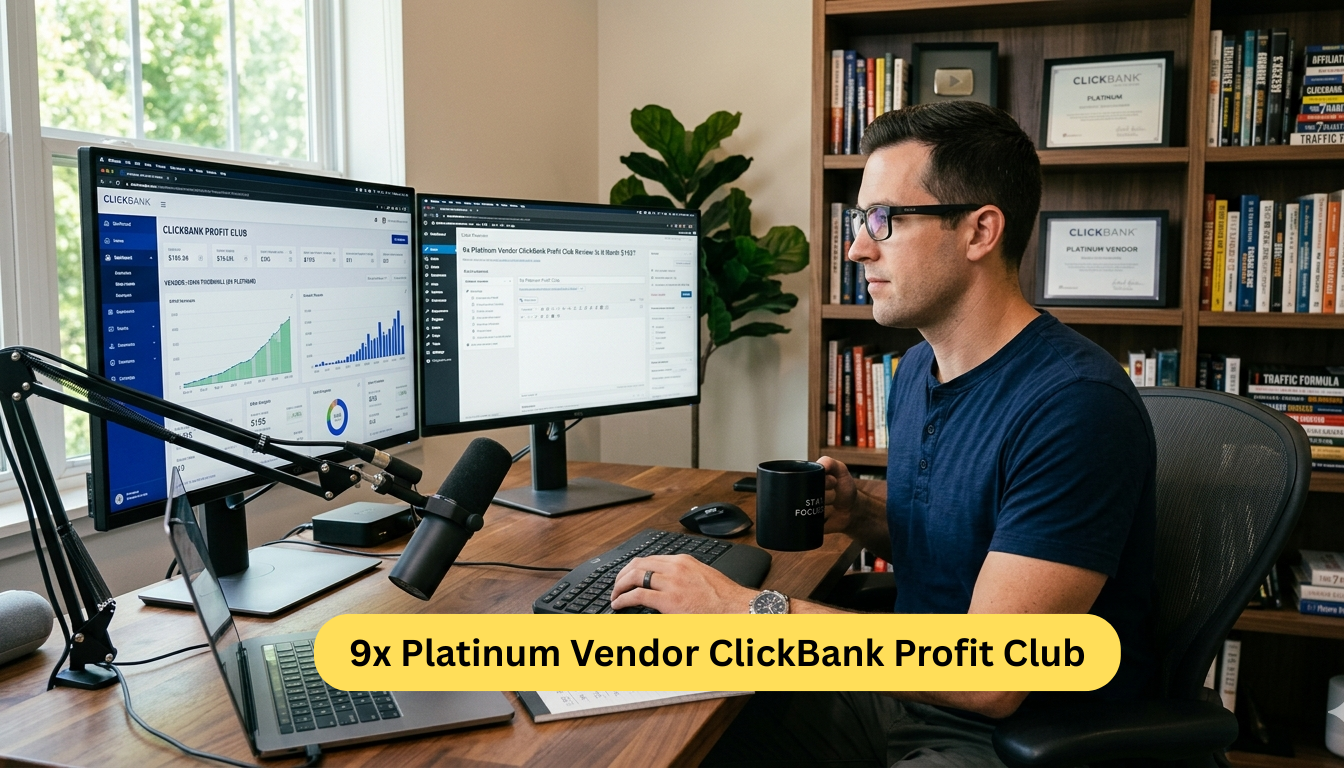 9x Platinum Vendor ClickBank Profit Club